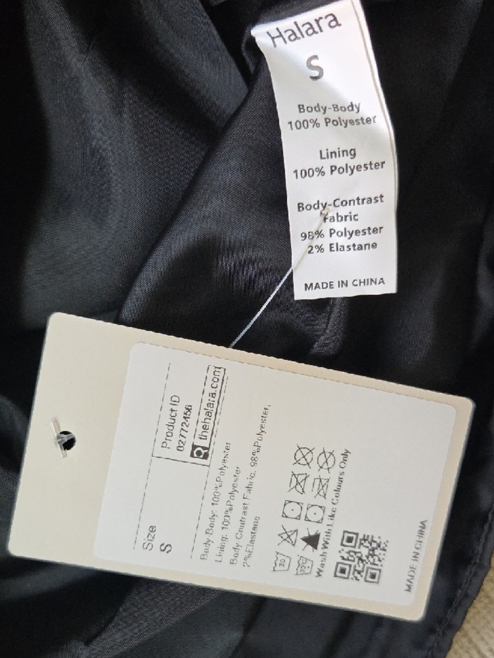 HALARA Black Women's Lightweight Bomber Jacket - Picture 4 of 4